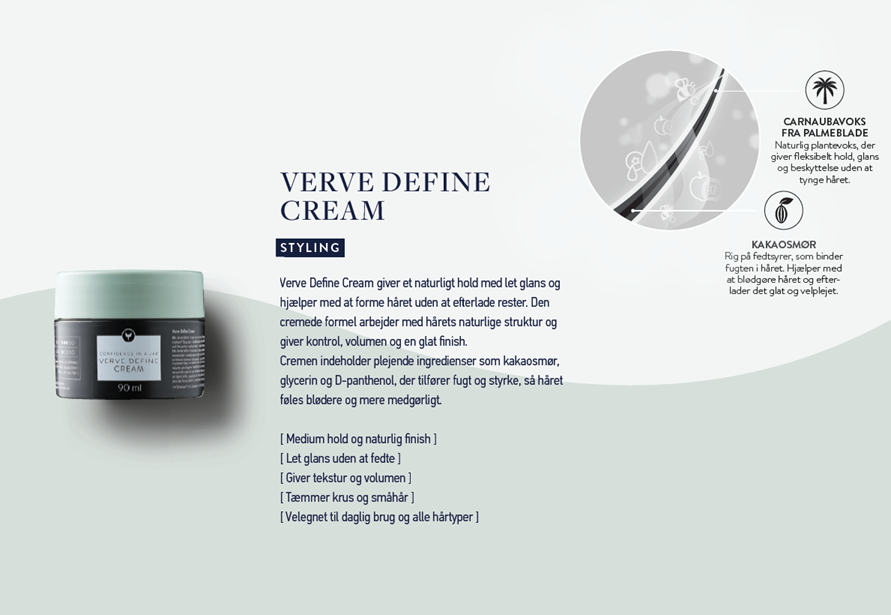 Verve Define Cream, 90 ml.
